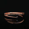 Rose Gold Bracelet with Zirconia