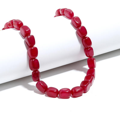 Tumble Shape Quartz Mala