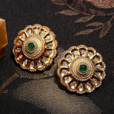 Golden Radiance Charki Earrings