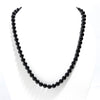 Coin Shape Black Onyx Mala