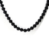 Coin Shape Black Onyx Mala