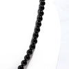 Coin Shape Black Onyx Mala