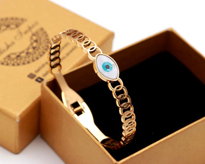 Evil Eye Gold Plated Bracelet