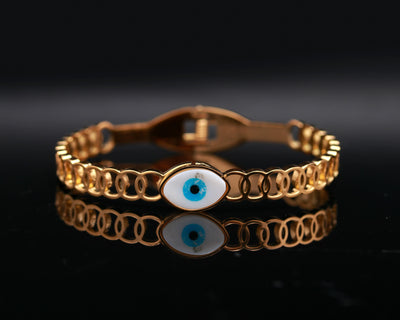 Evil Eye Gold Plated Bracelet