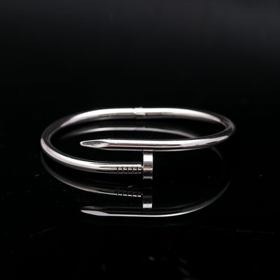 White Gold Plated Cartier Bracelet