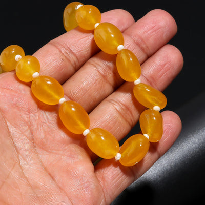 Lemon Quartz Mala