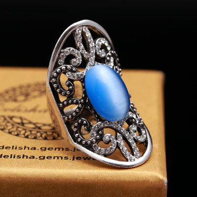 White Gold Plated Ring