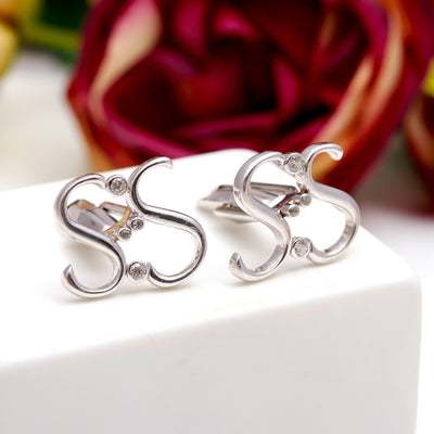 SS Initial Lapel Pin