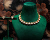 Kundan Polki Single Line Necklace