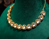 Kundan Polki Single Line Necklace