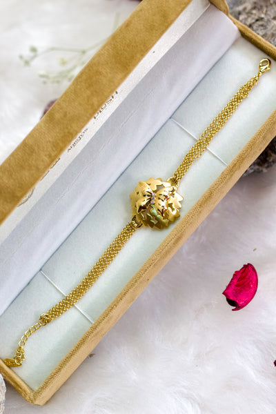 Gold Platedbutterfly Bracelet For Women