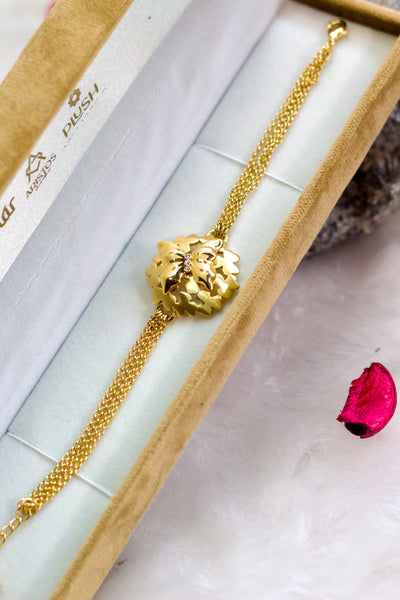 Gold Platedbutterfly Bracelet For Women