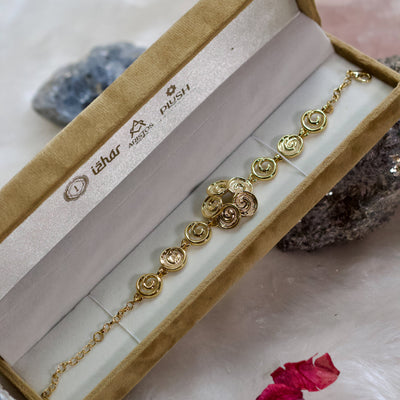 Elegant Floral design bracelet for women