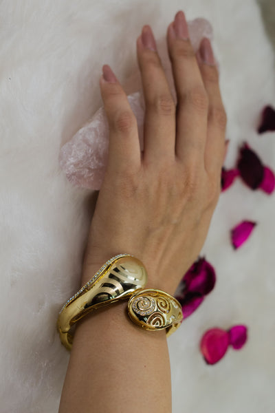 Matte Gold-Plated Bracelet