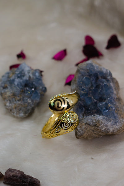 Matte Gold-Plated Bracelet
