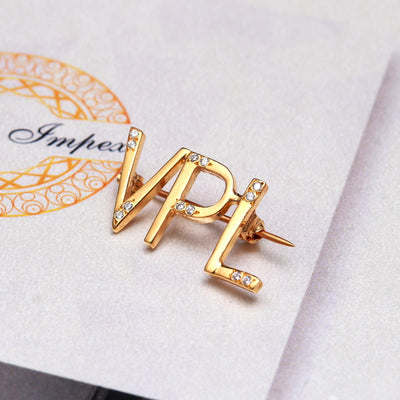 Personalize Your Style with VPL Name Lapel Pin