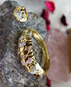 Gold-Plated Bracelet with Swarovski Crystals