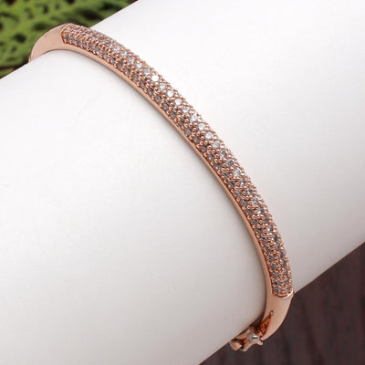 Sleek Rose Gold Bracelet for Women