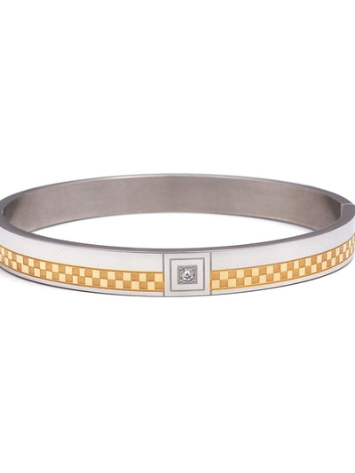 Unisex Dual Tone Bracelet