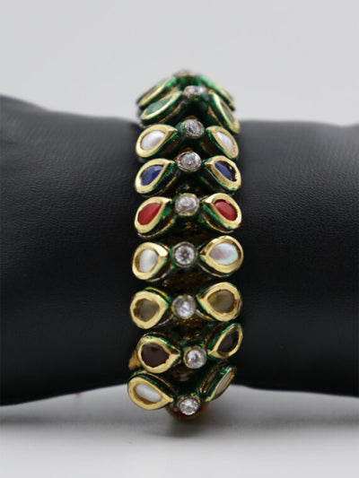 Traditional Style Multicolour Bangdi