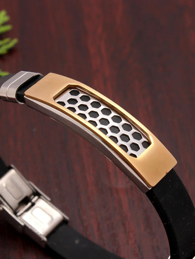 Unisex Belt Style Elegant Buckle Bracelet
